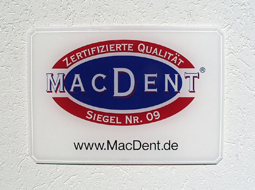 Achteck-Facetten Acrylglasschild - 8 mm Typ Epsilon