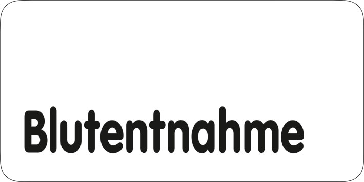 Typ Delta 250 x 125 mm - Blutabnahme