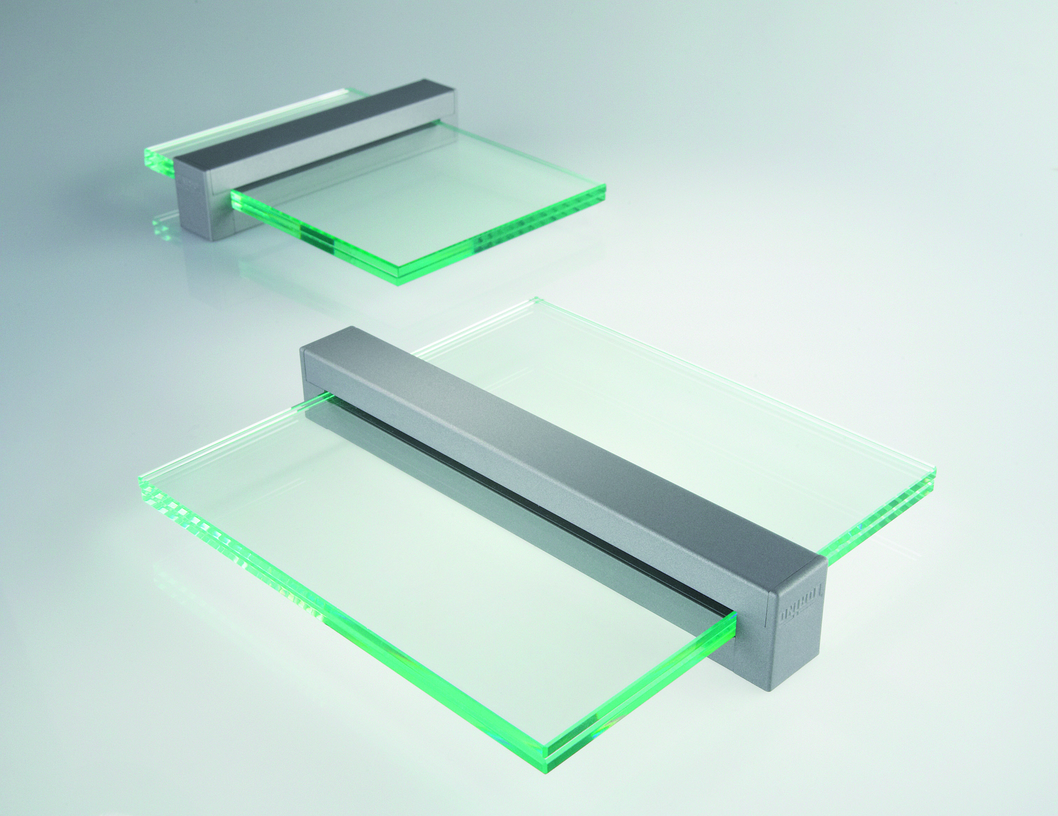 Glas-Türschild TORINO - 148 x 105 mm A6 quer (BxH)