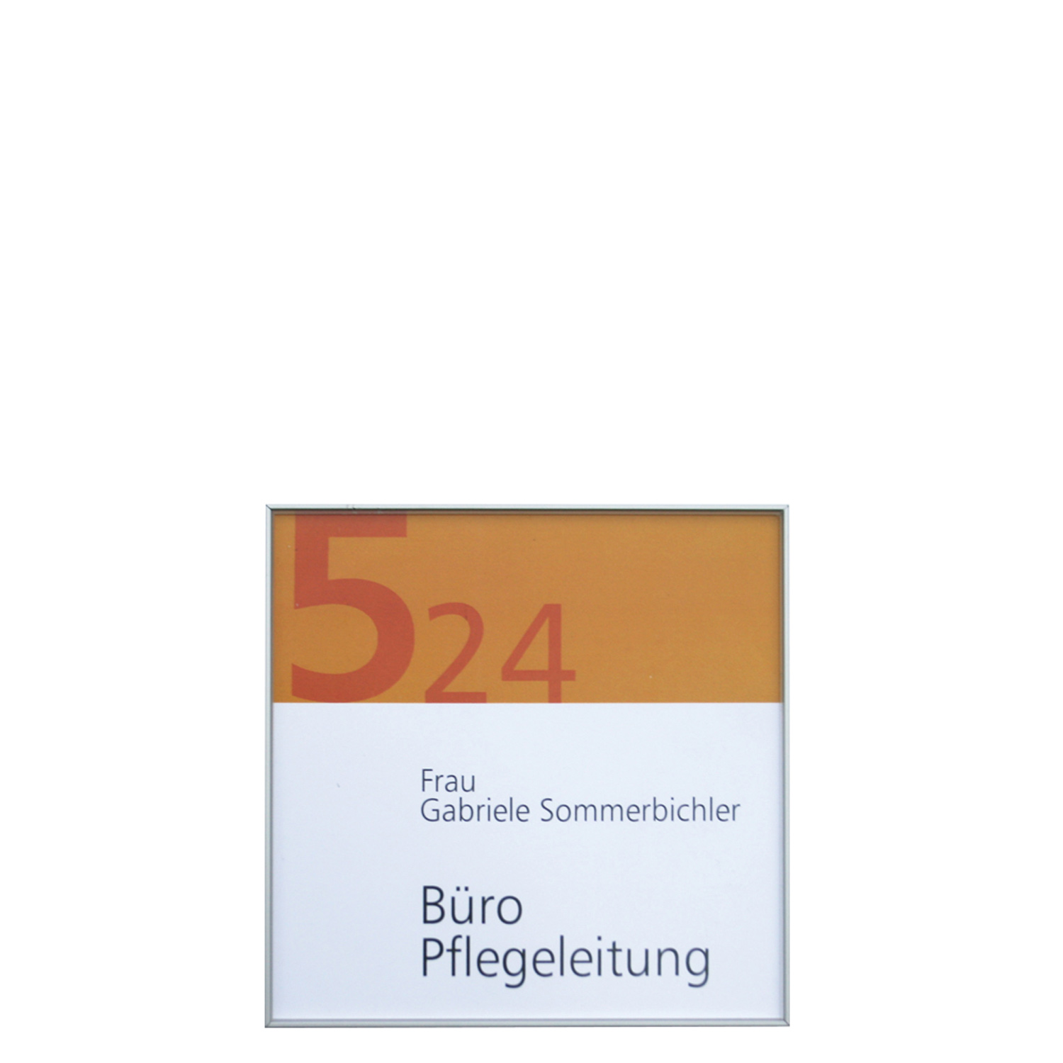 Türschild FORMO.plex - 152 x 152 mm