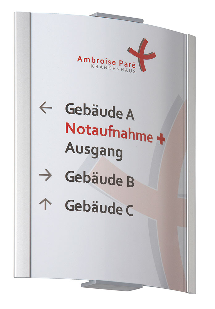 Wandschild FRANKFURT - 230 x 297 mm A4 hoch