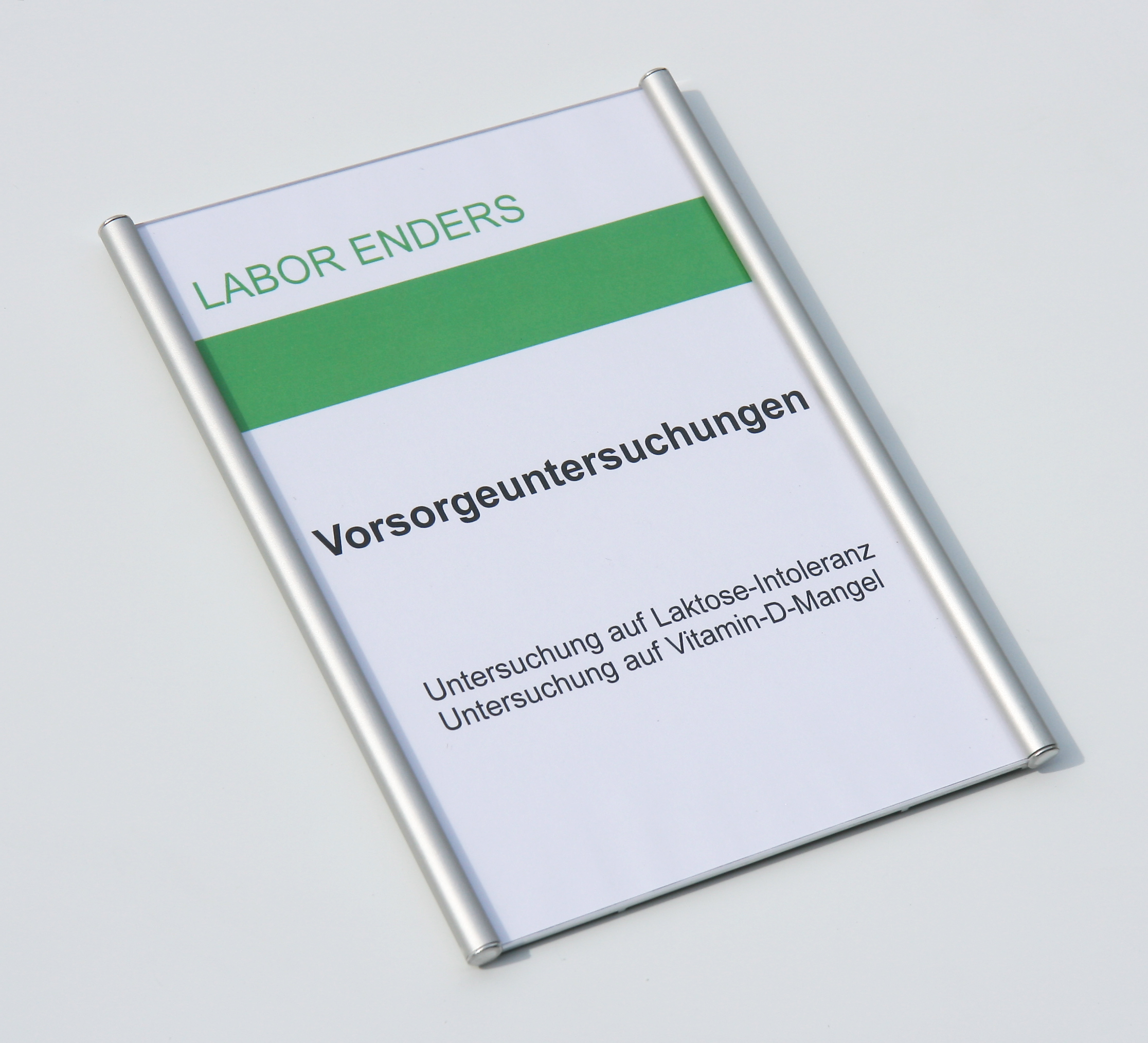 Türschild PLANO - 162 x 210 mm (BxH) A5 hoch