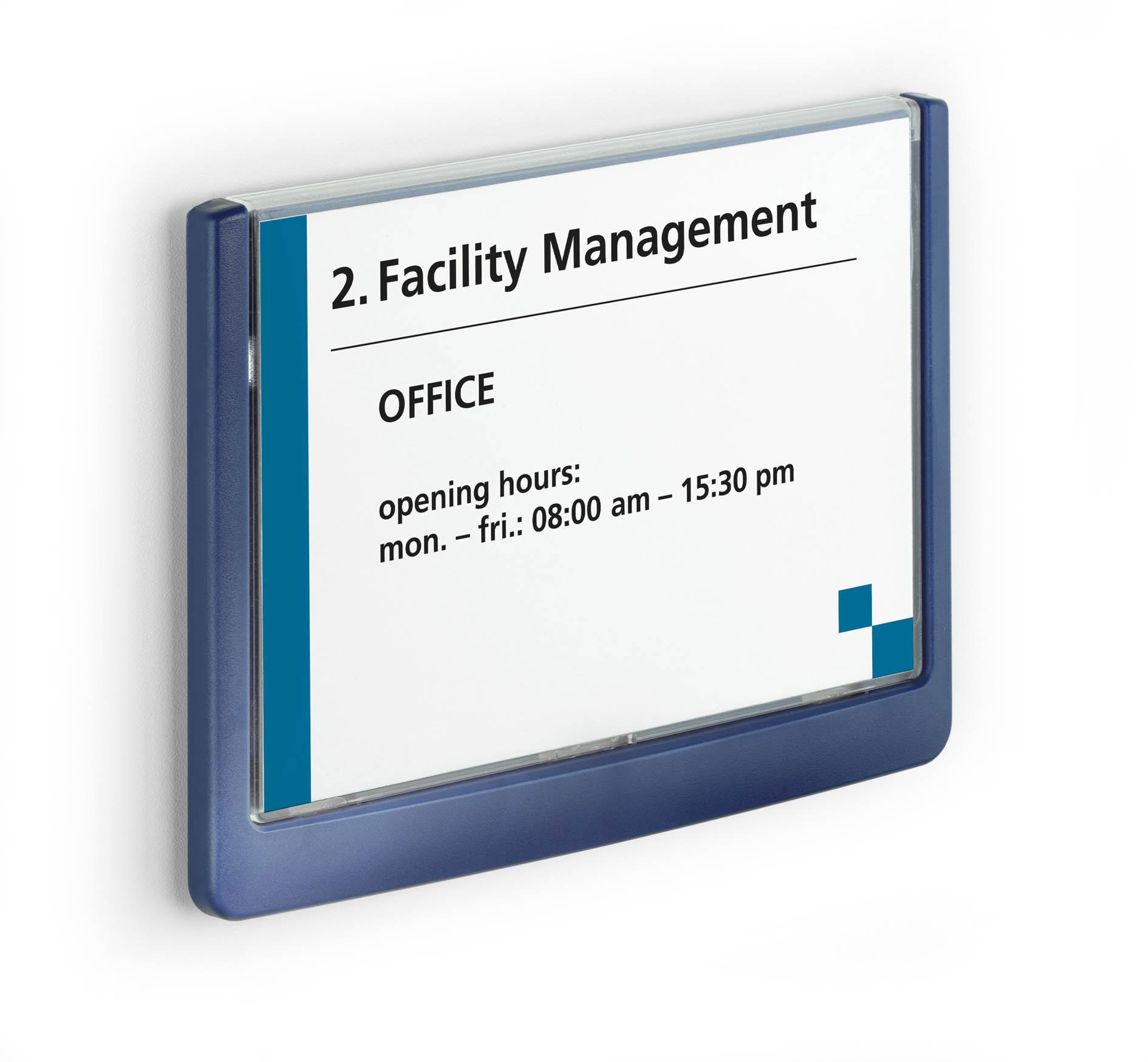 Türschild Click-Sign Durable - 149 x 105,5 mm A6