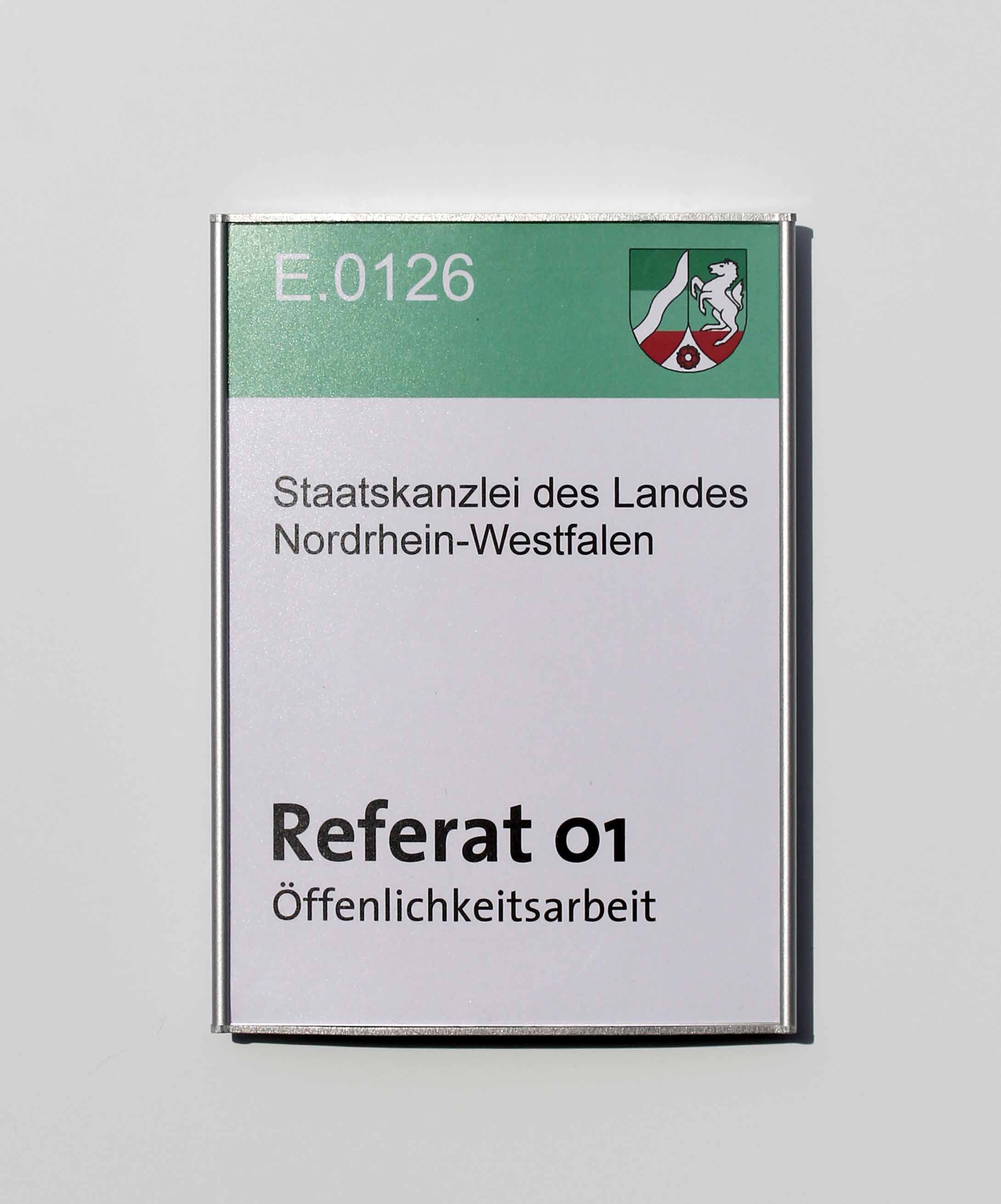 Türschild CIS.clic-plus - 110 x 213 mm (BxH)