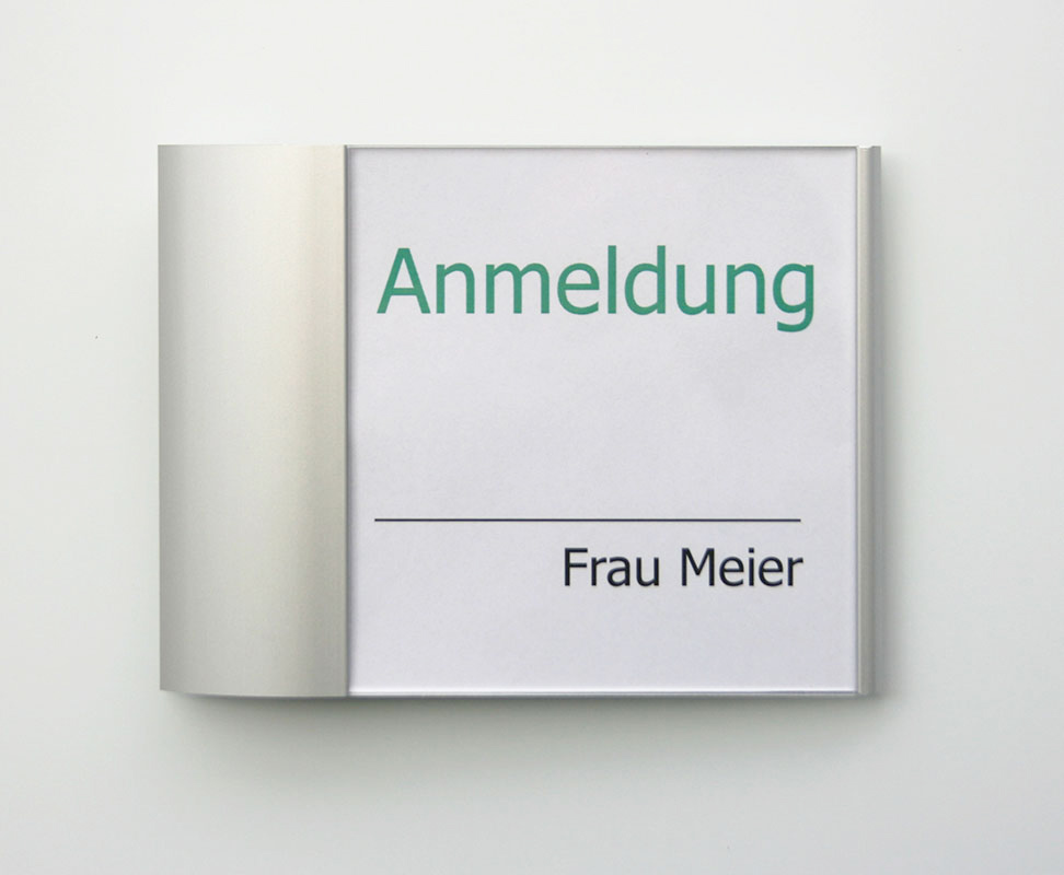 Türschild OfficeStar - 160 x 120 mm (BxH) hoch oder quer