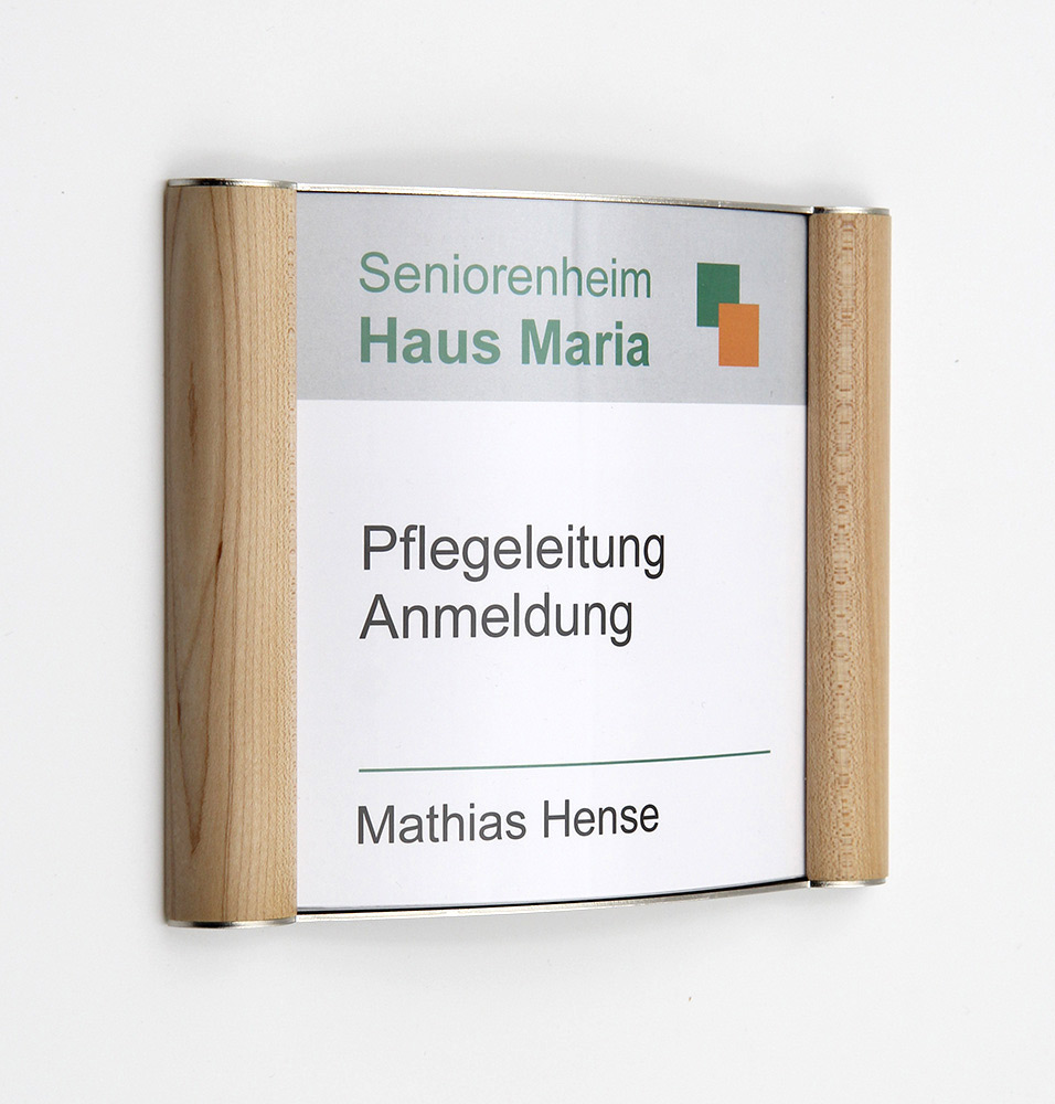 Türschild Westerwald-Ahorn - 347 x 214 mm (BxH) A4 quer