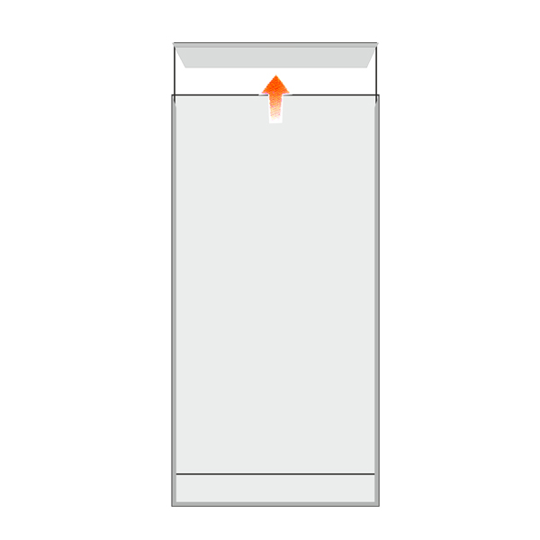 Türschild MADRID Silver Line - 150,5 x 299,5 mm (BxH)