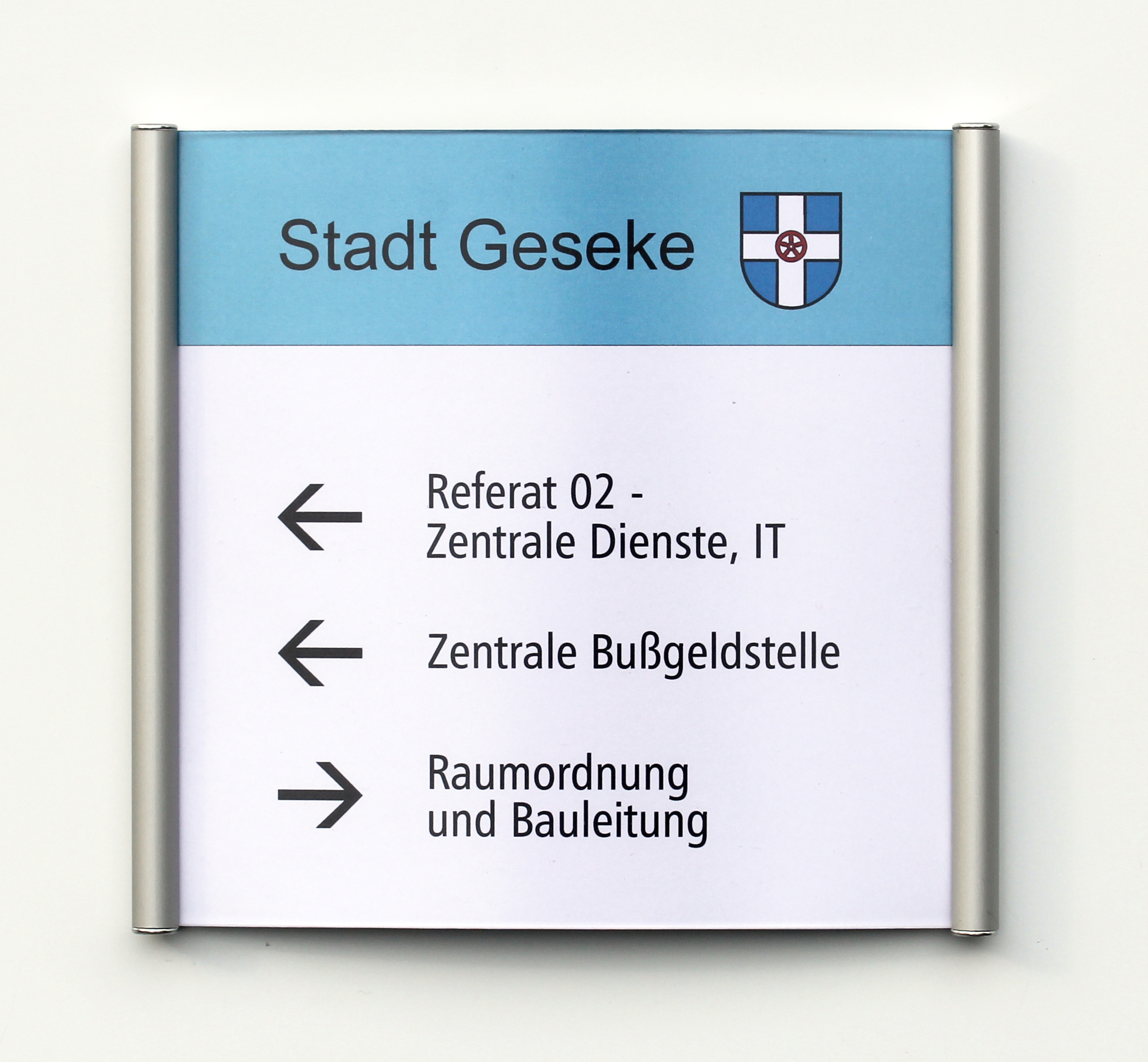 Türschild CIS.n - 163 x 148,5 mm (B x H)