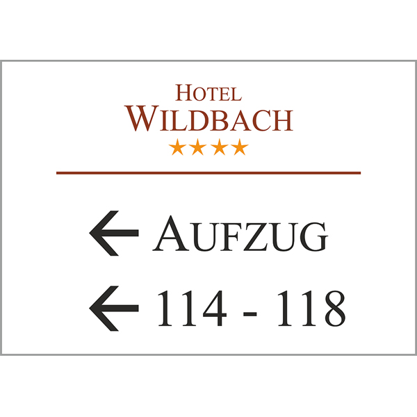 Türschild ClickFix - 422 x 299 mm A3 quer (BxH)