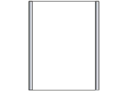 Türschild PRIMUS - 163 x 210 mm (BxH) A5 hoch