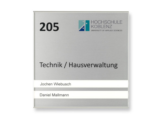 Türschild Unitex-BX-plus