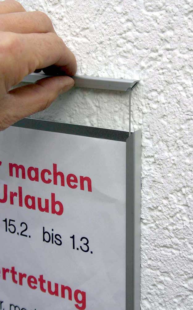 Notdienstschild flache Ausführung - 212,5 x 299,5 mm (BxH) A4 hoch