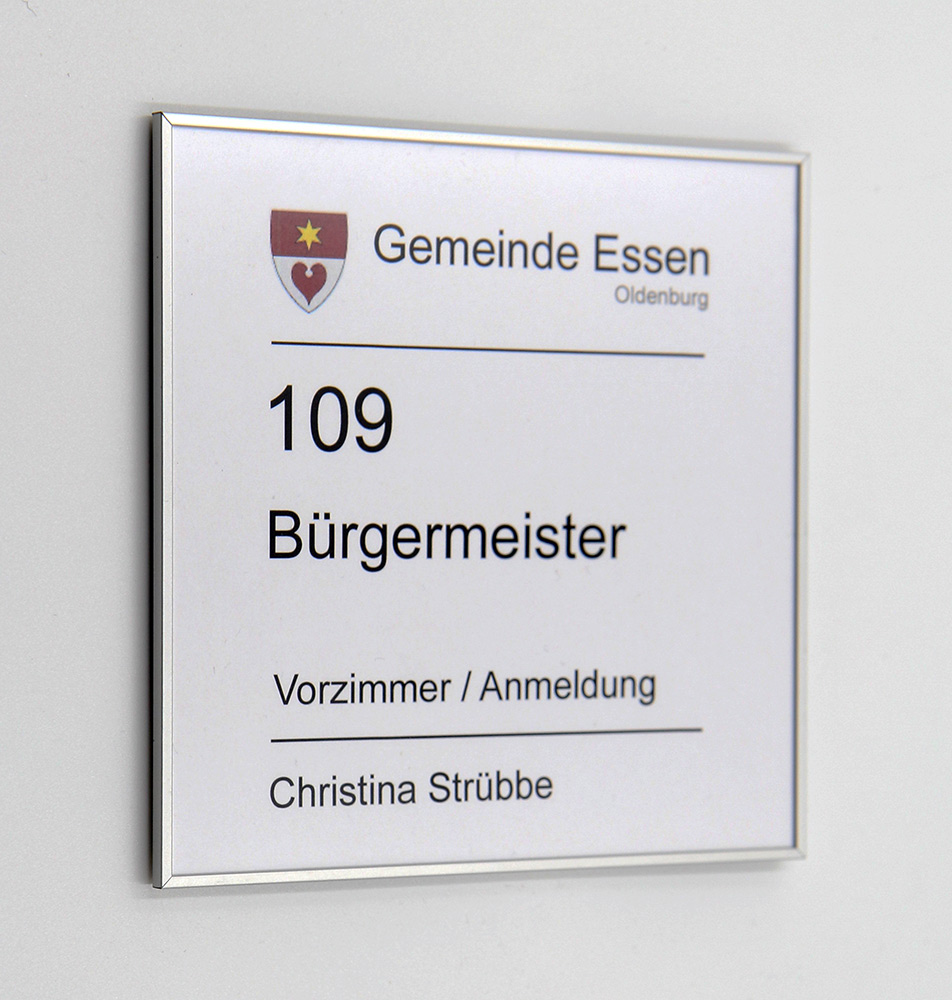 Türschild FORMO.einschub-light - 213 x 151,5 mm (BxH) A5 quer