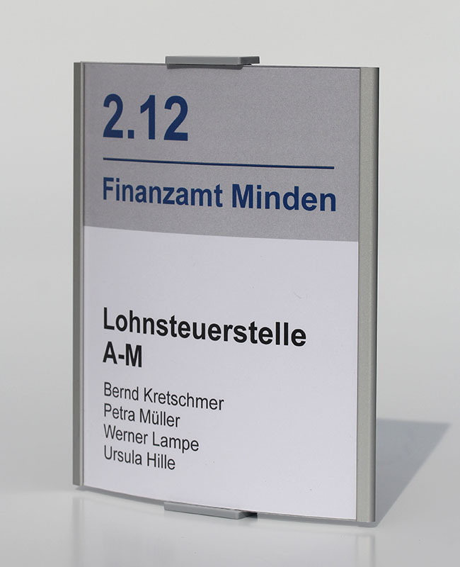 Wandschild FRANKFURT - 317 x 420 mm A3 hoch