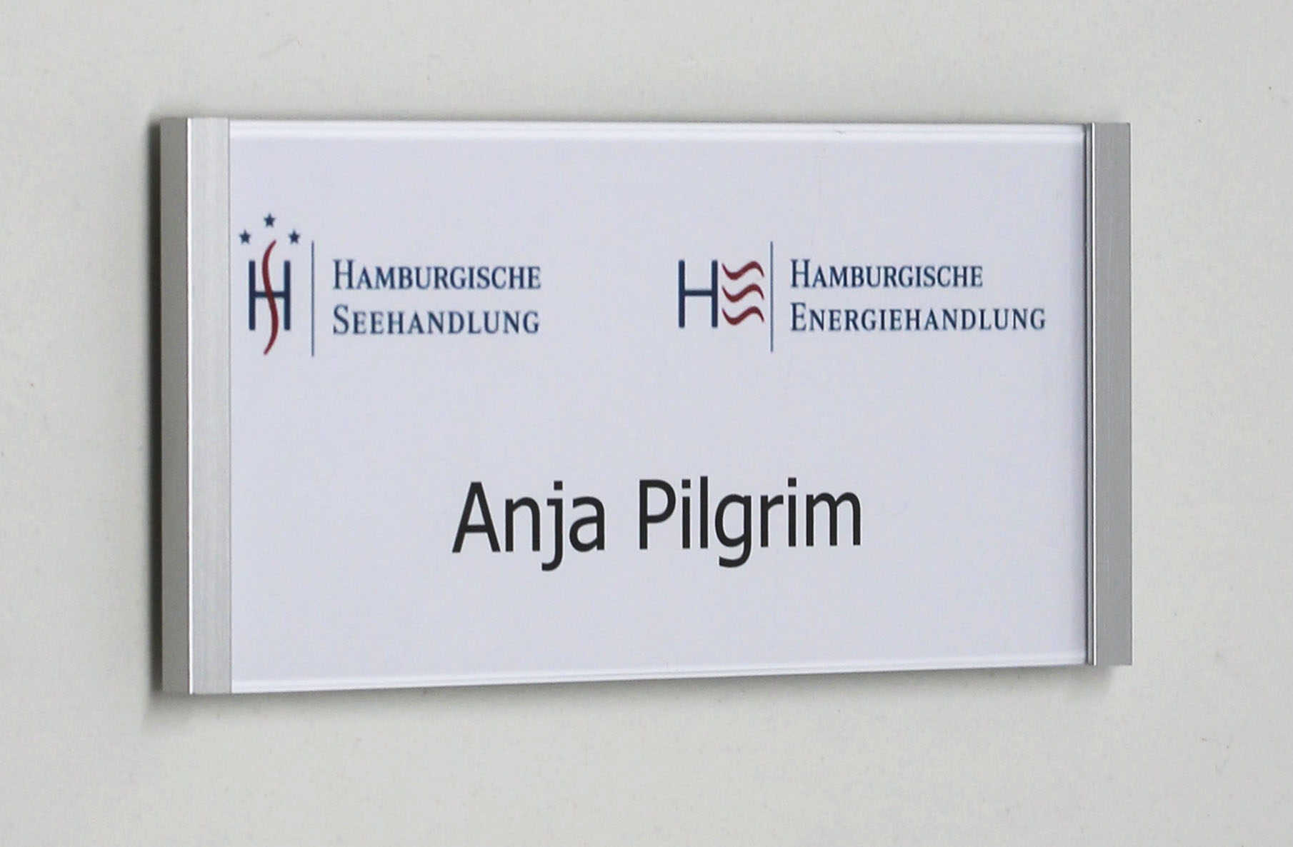 Türschild KRISTALLINO.s-Acryl - 155 x 75 mm (BxH)