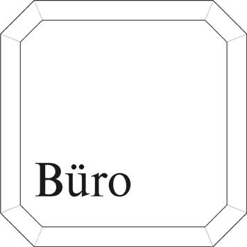 Typ Epsilon 125 x 125 mm - Büro