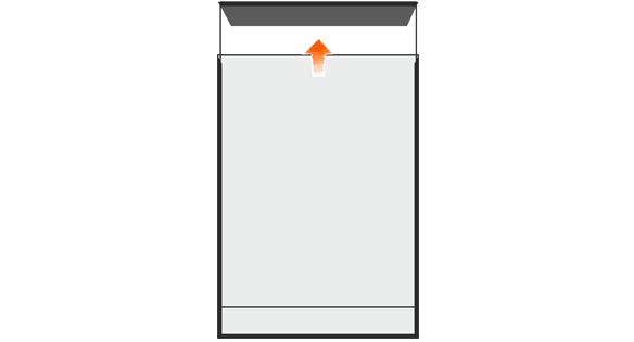 Türschild MADRID Black Line - 150,5 x 212,5  mm (BxH) A5 hoch