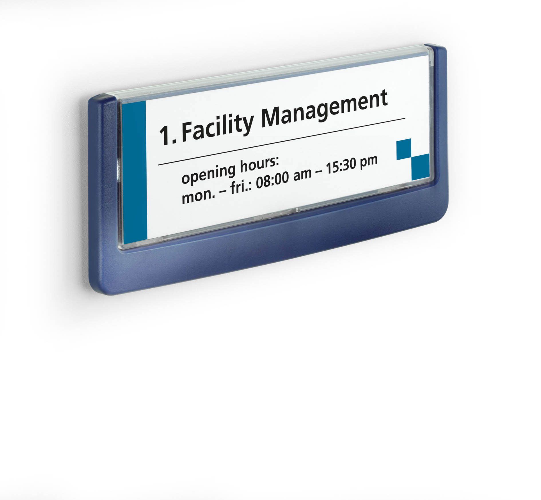 Türschild Click-Sign Durable - 149 x 52,5 mm