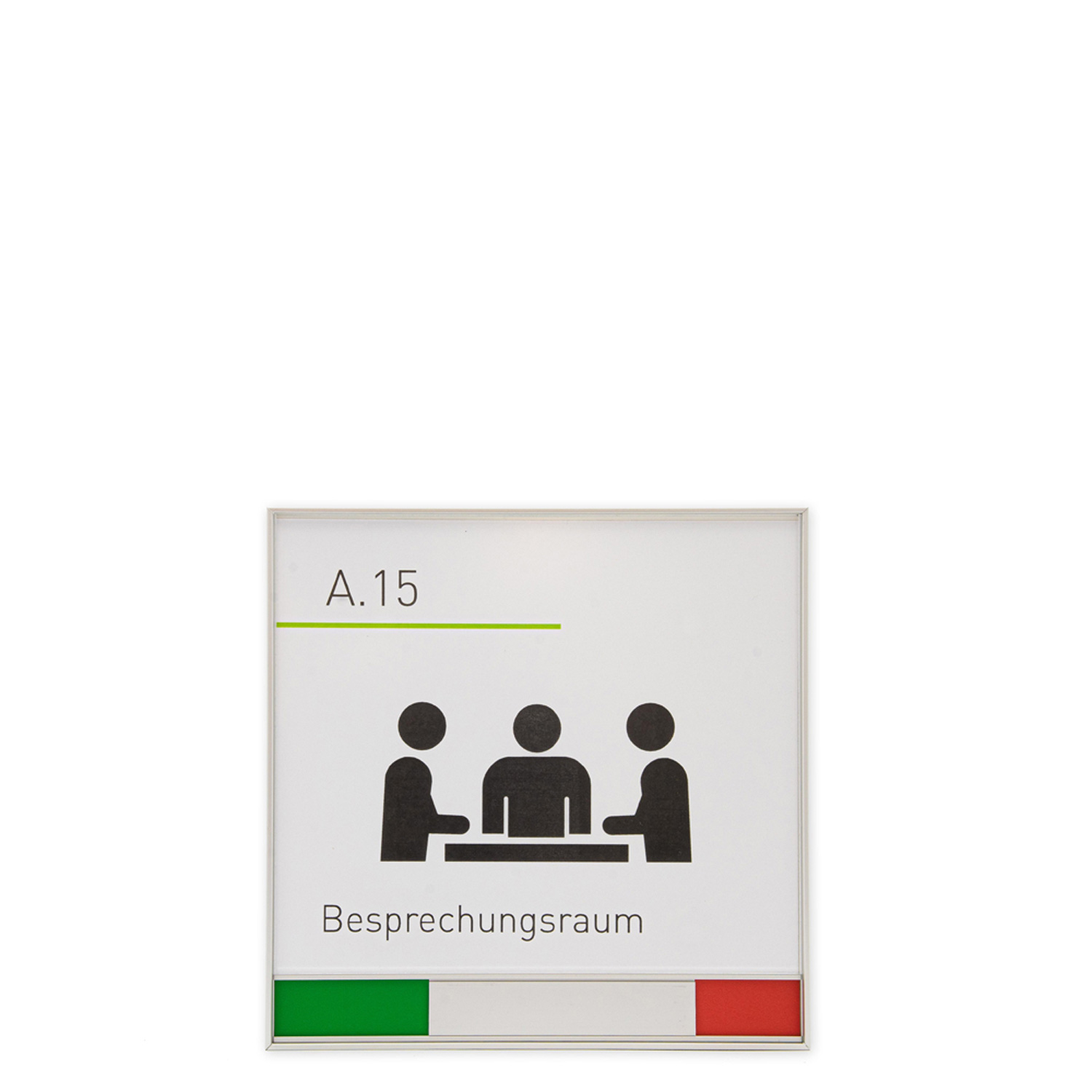 Türschild FORMOplex - - Frei / Besetzt-Anzeige - 152 x 152 mm
