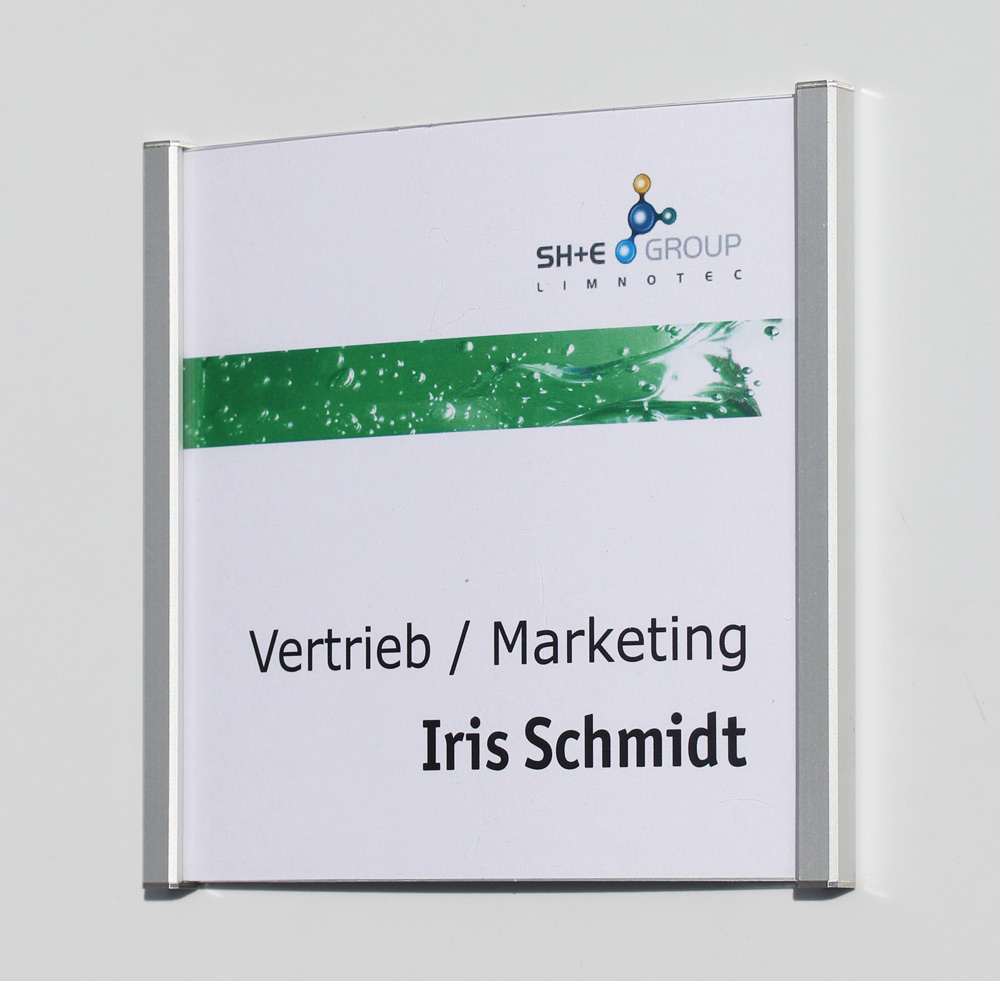 Türschild KLASSIK - 162 x 148,5 mm (BxH)