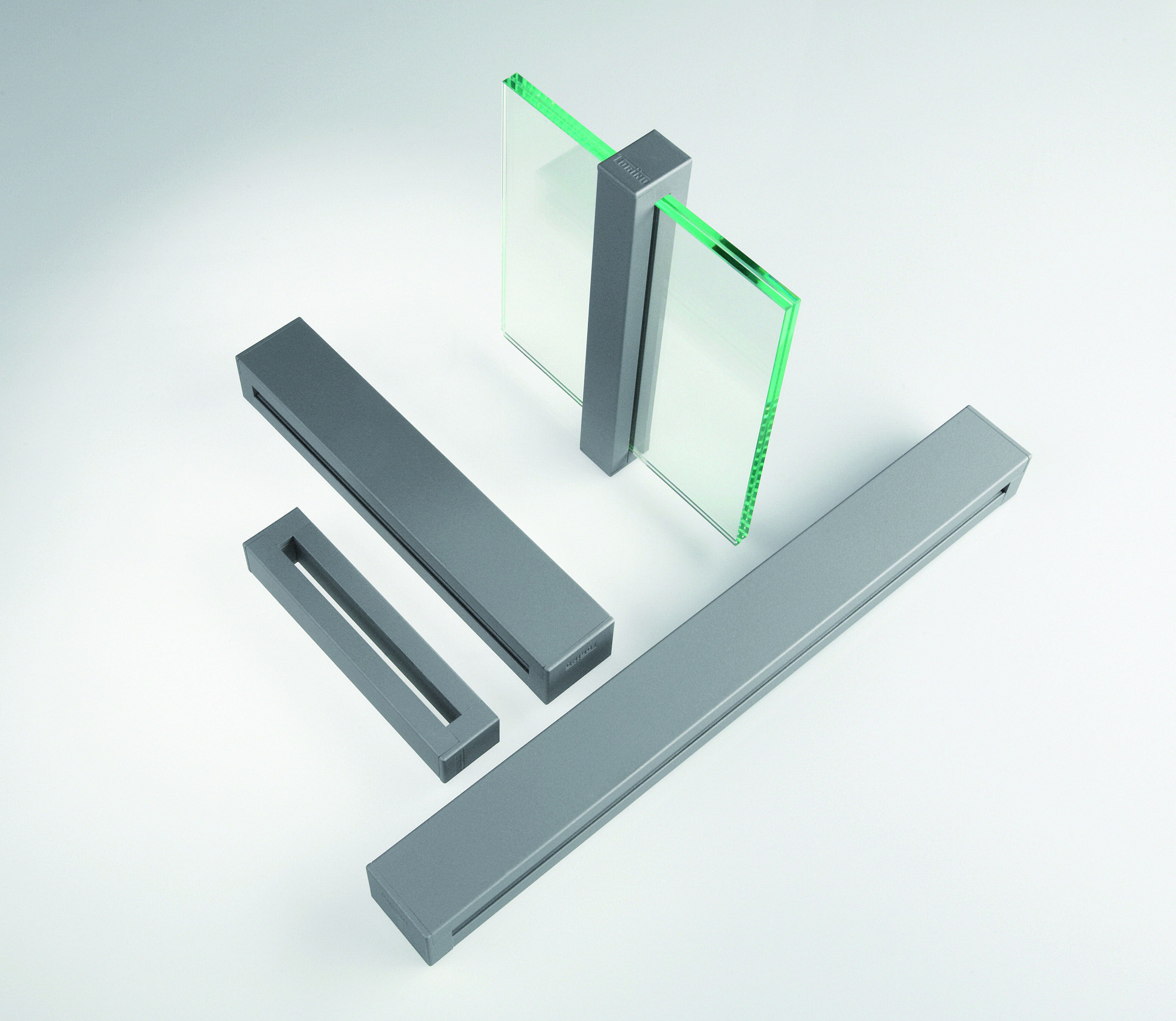 Glas-Türschild TORINO - 148 x 105 mm A6 quer (BxH)