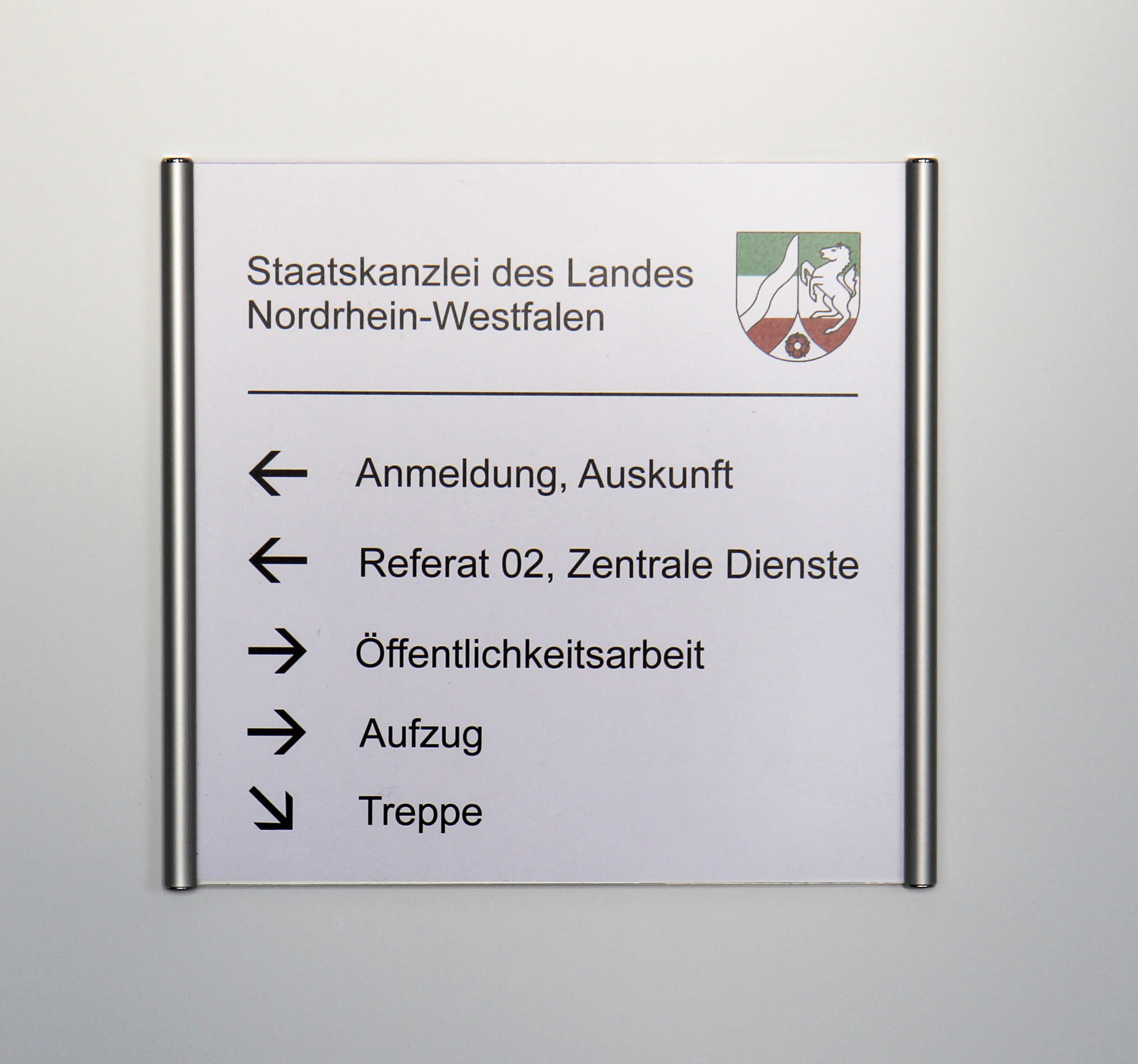 Türschild PLANO - 225 x 210 mm (BxH)