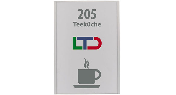 Türschild ORLANDO - 148 x 210 mm A5 hoch