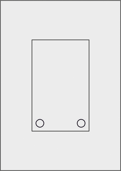 10 Blatt GALERIE - Laserdruck-Folien matt satiniert - 100 x 160 mm 2-Loch