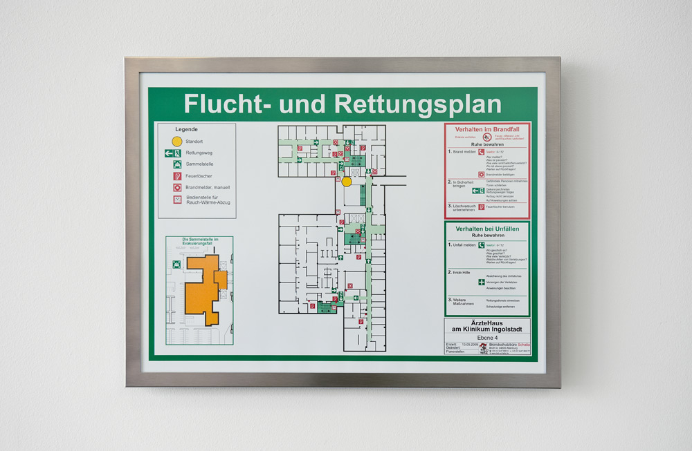 Türschild Margo - 160 x 160 mm