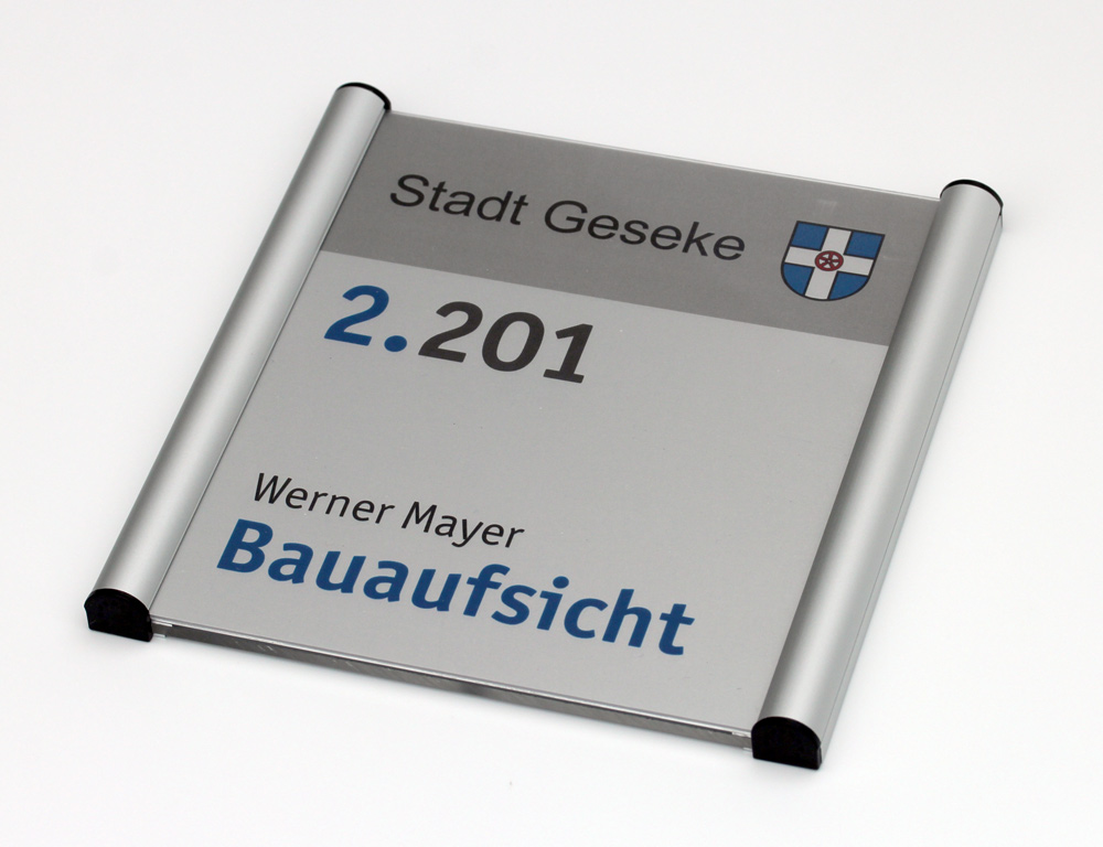 Türschilder Unitex-G - 226 x 297 mm (BxH) A4 hoch