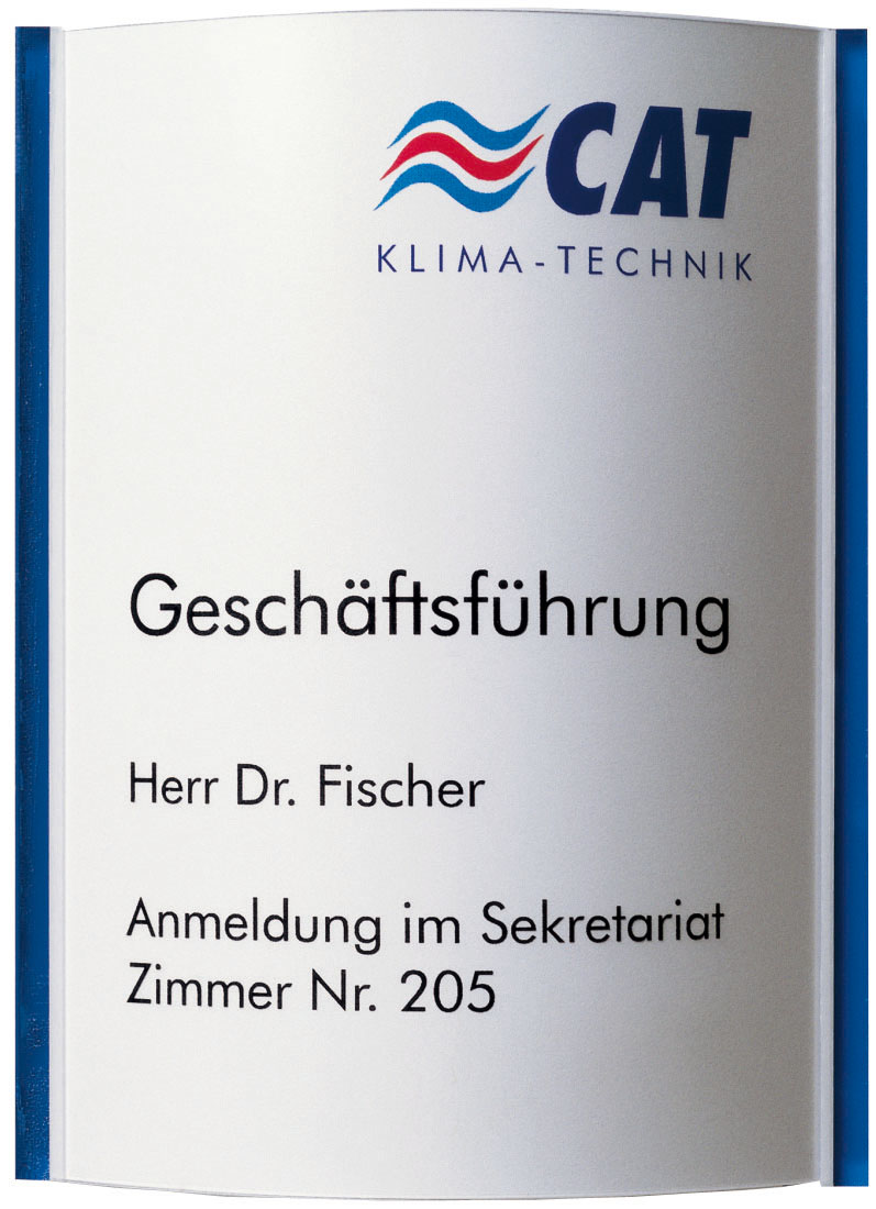 Türschild Unitex-C - 210 x 297 mm A4 (BxH)