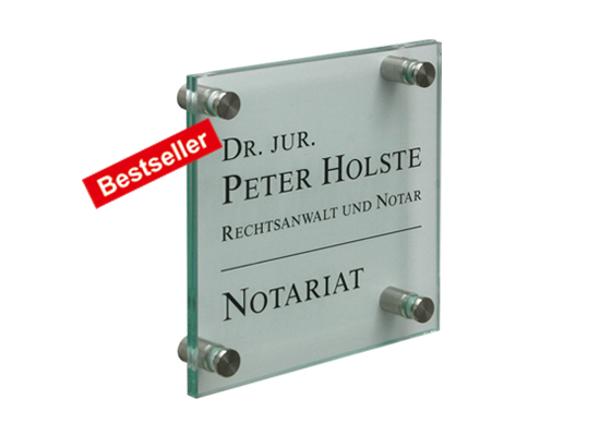 Türschild KRISTALLUM-R