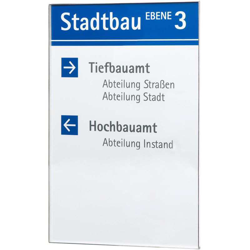 Türschild RIO - 299 x 424 mm A3 (hoch oder quer)