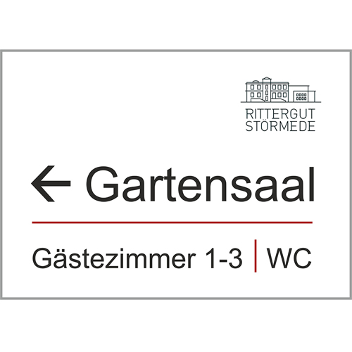 Türschild ClickFix - 299 x 212 mm A4 quer (BxH)