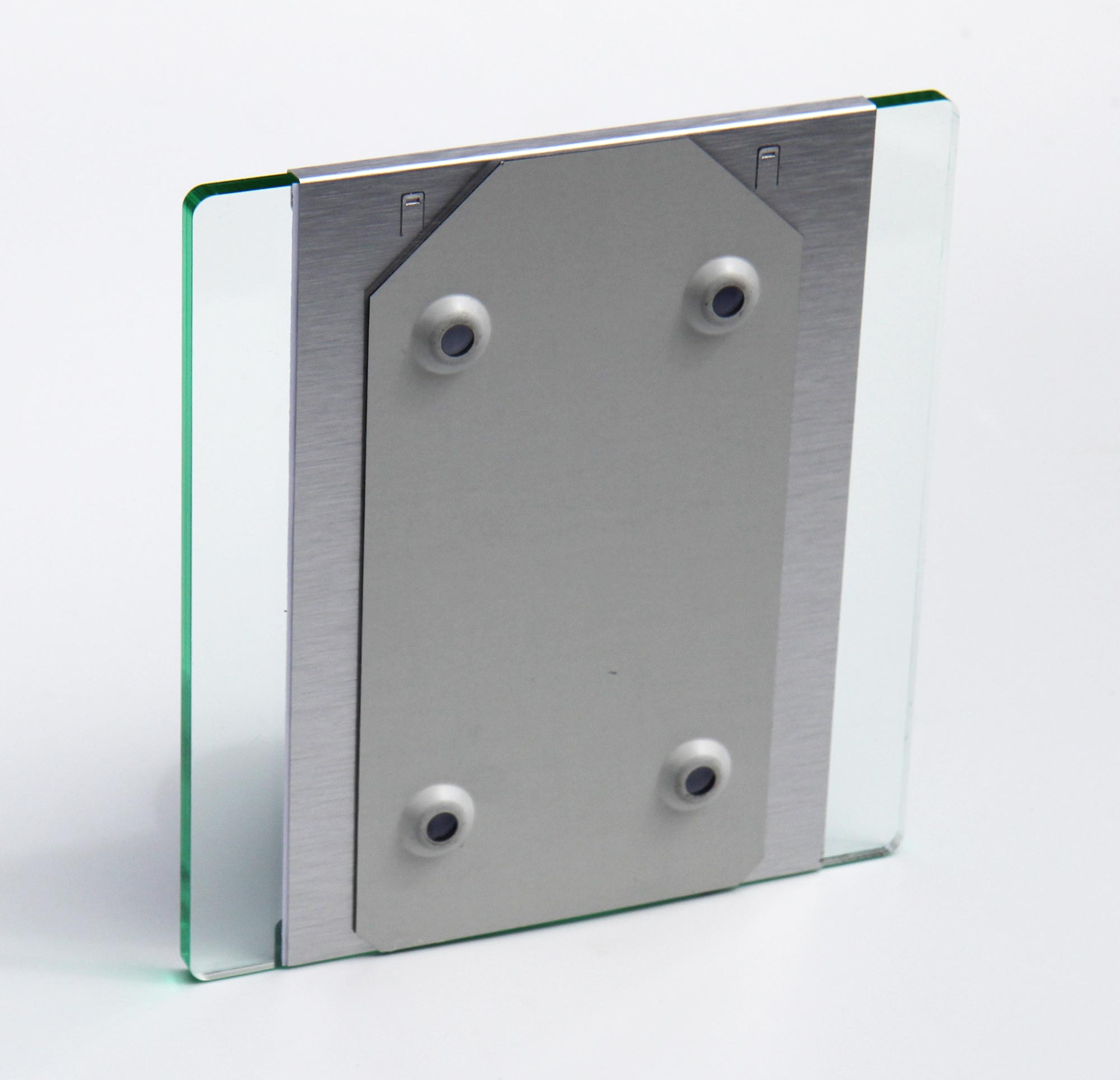 Türschild NIRO.glaslook - 180 x 149 mm (BxH)