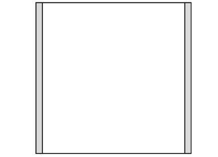 Türschild KRISTALLINO.s-Acryl - 216 x 210 mm (BxH)