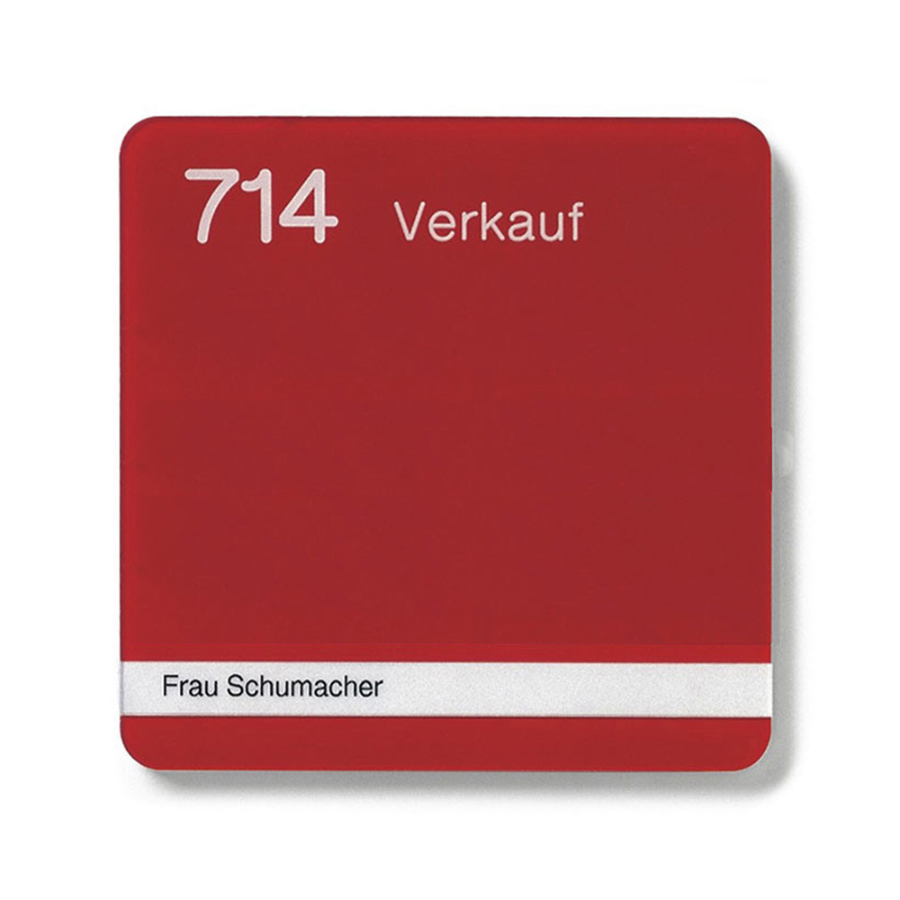 Türschild Unitex-BX-rund - 155 x 155 mm (BxH)