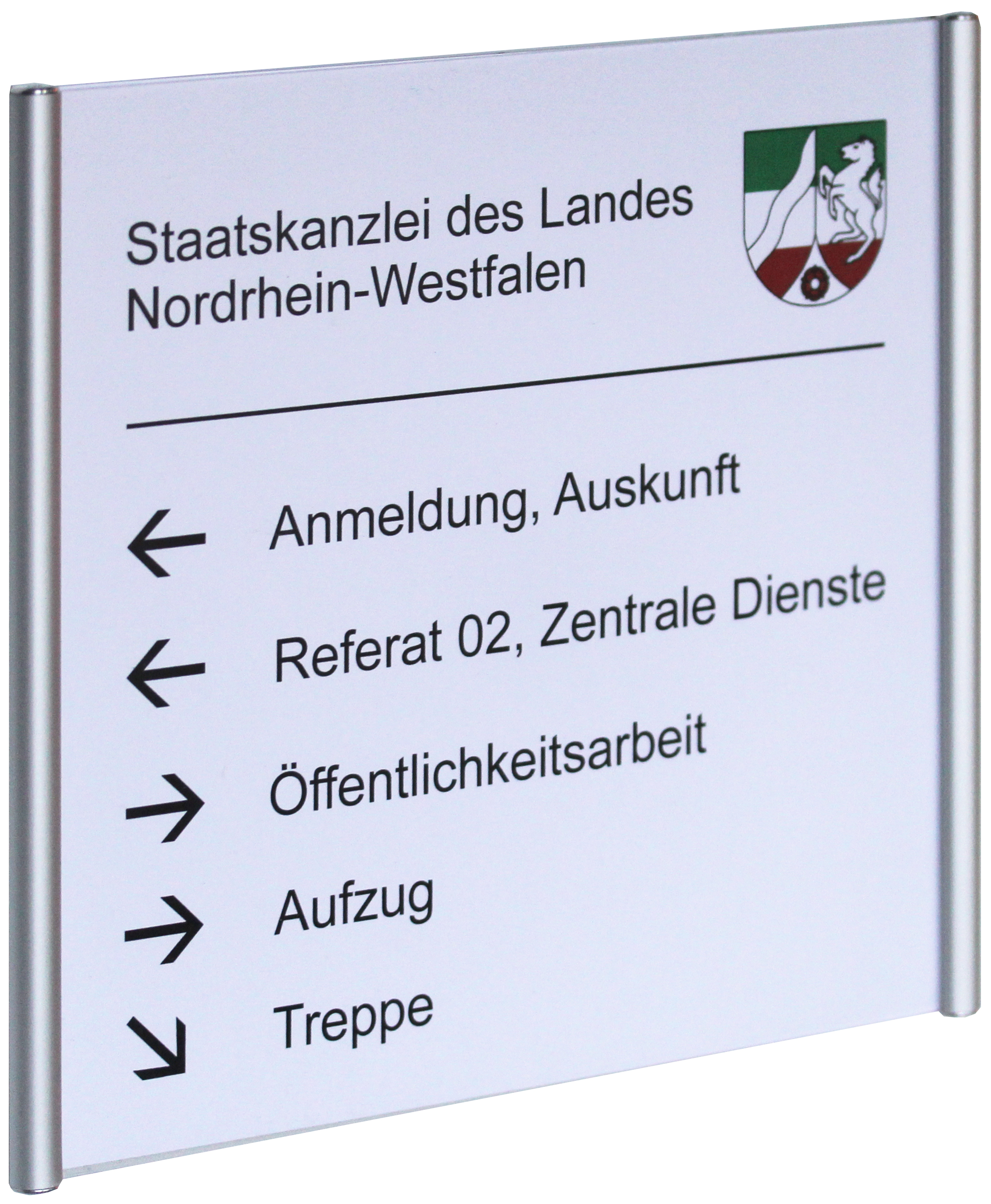 Türschild PLANO - 225 x 210 mm (BxH)
