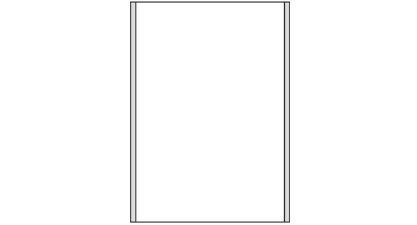 Türschild CISclic - 152 x 210 mm (BxH) A5 hoch