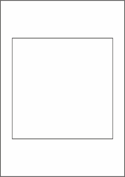 Einlegeblätter 20 Blatt - 170 x 170 mm